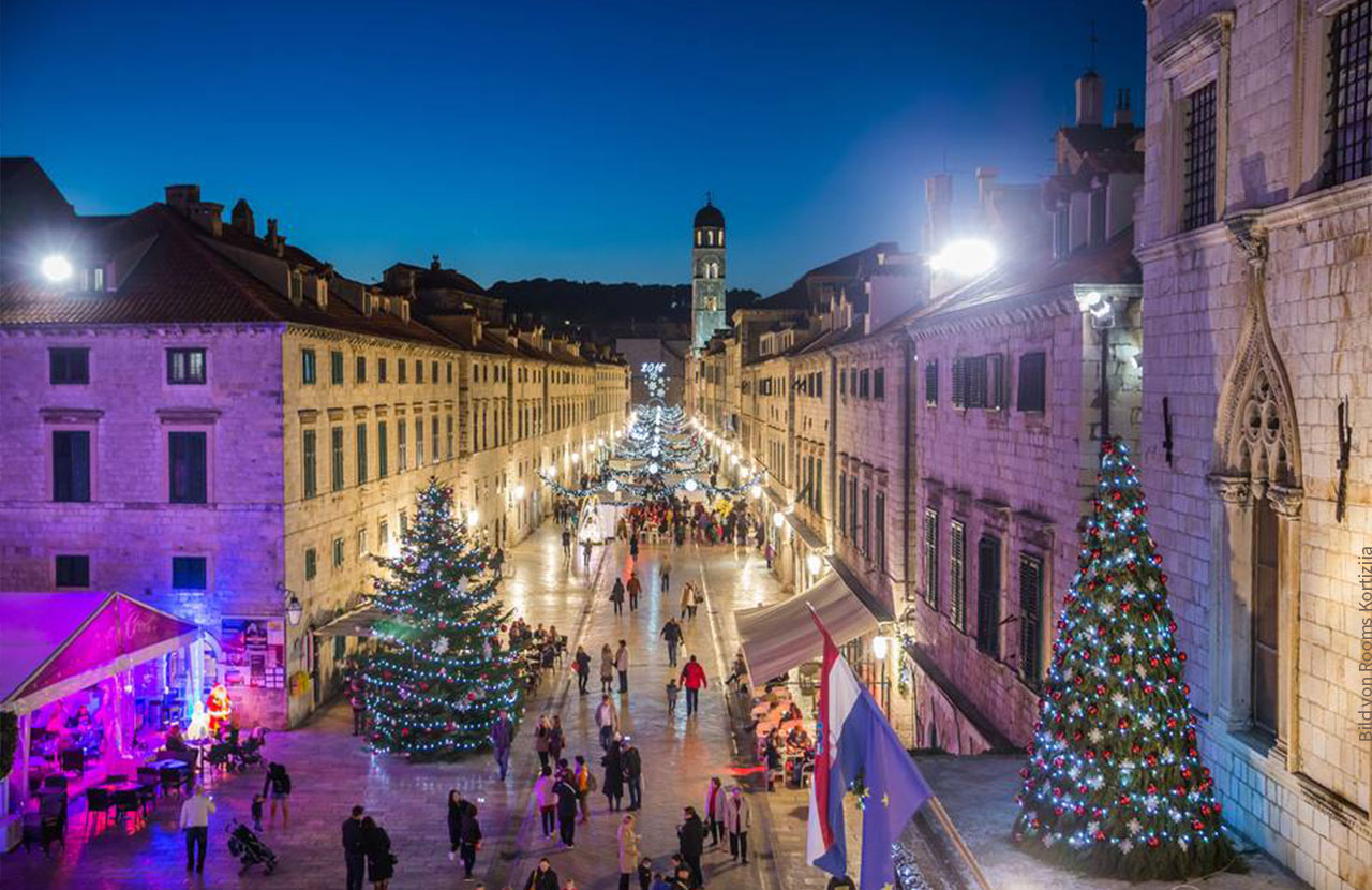 Lichterfestival in Dubrovnik | Bild von Rooms Kortizija - Facebook