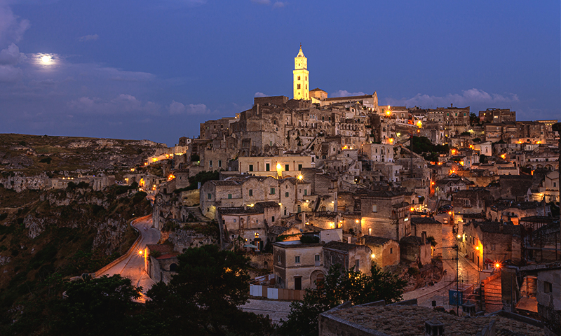 Die Felsenstadt Matera ist einer der interessantesten und ungewöhnlichsten Touristenziele Italiens.